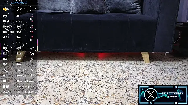 JulietteNoiir online show from November 17, 2025, 12:11 pm