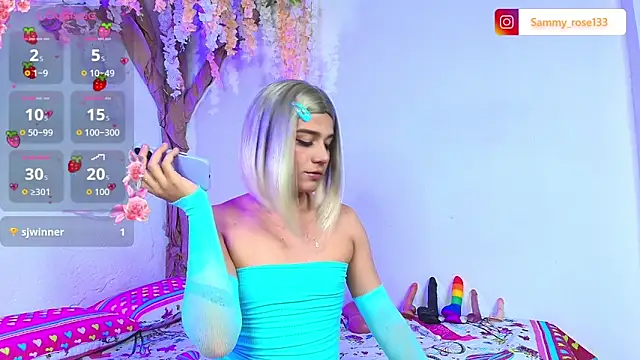 MISS SAMMYROSE online show from May 23, 2026, 2:06 am