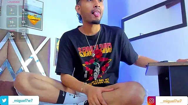   Miguel7w7 online show from January 6, 2026, 7:06 pm