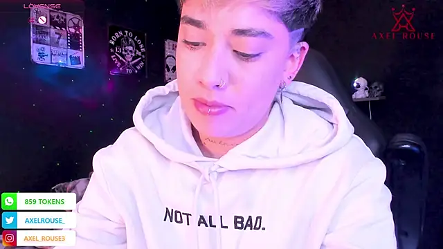 AxelRouse3 online show from November 28, 2025, 1:08 am