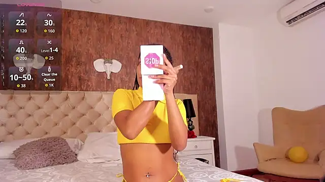 DaimondJohnson online show from March 12, 2026, 4:40 am