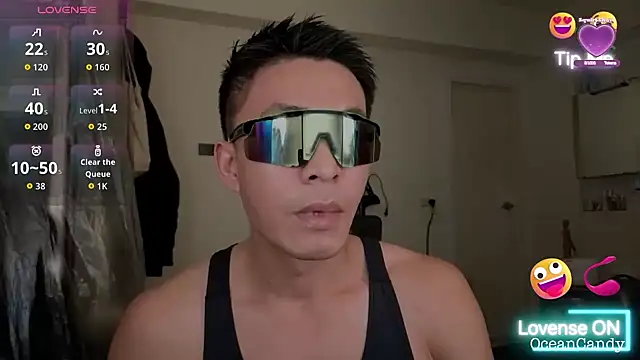 OceanCandy9 online show from January 8, 2026, 3:09 am