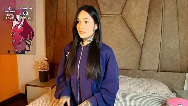Snapshot of Evangeline_heell chatting on March 17, 2026, 9:56 am Evangeline heell online show from March 17, 2026, 9:56 am
