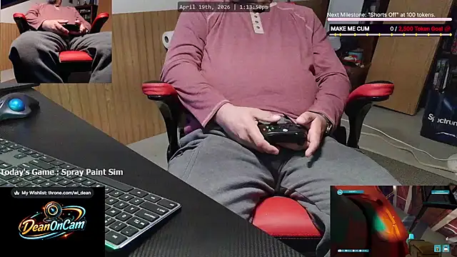 DeanonCam online show from April 19, 2026, 6:10 pm