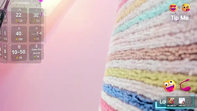 BONNIE CH1 online show from April 18, 2026, 7:07 pm