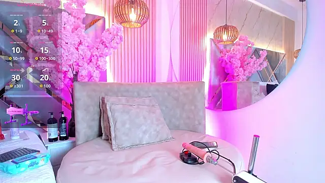 Snapshot of EmmaLovve chatting on February 9, 2026, 2:37 am EmmaLovve online show from February 9, 2026, 2:37 am