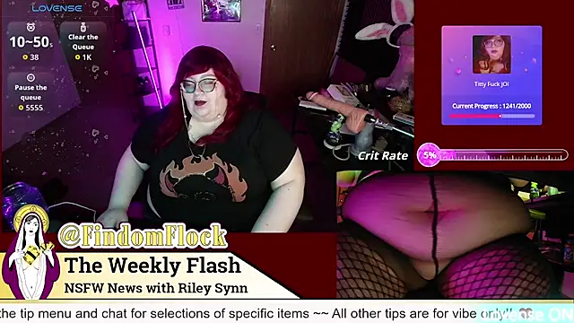 Snapshot of RileySynn chatting on August 8, 2026, 3:41 am RileySynn online show from August 8, 2026, 3:41 am