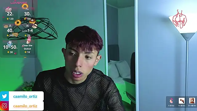  camilo ortiz online show from March 21, 2026, 7:28 pm