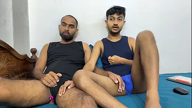 Snapshot of DesiDaddyandSon chatting on August 6, 2026, 2:46 am DesiDaddyandSon online show from August 6, 2026, 2:46 am