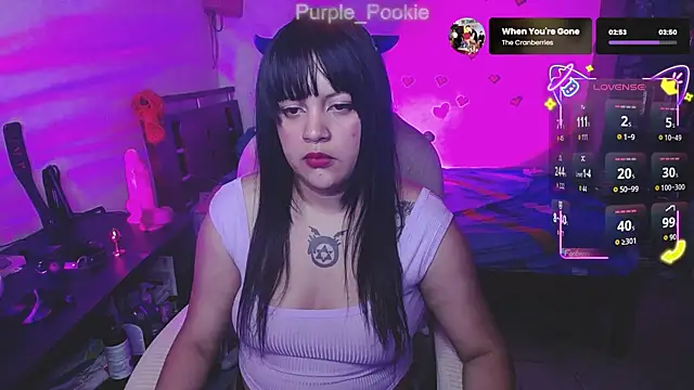 Purple-Pookiee online show from March 4, 2026, 4:29 am