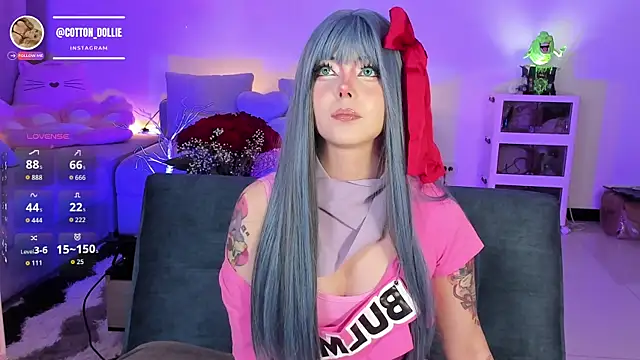 Snapshot of Cotton_dollie chatting on February 20, 2026, 11:22 am Cotton dollie online show from February 20, 2026, 11:22 am