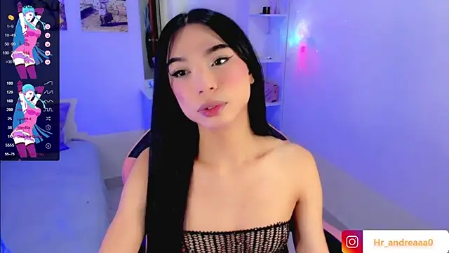 IamAndrea01 online show from July 12, 2026, 8:33 pm