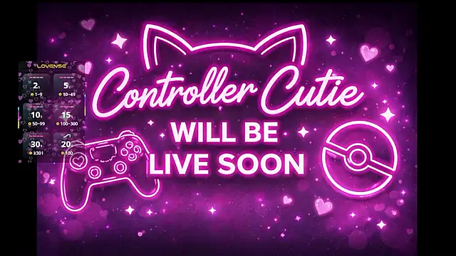 Snapshot of Controllercutie chatting on June 22, 2026, 6:49 pm Controllercutie online show from June 22, 2026, 6:49 pm