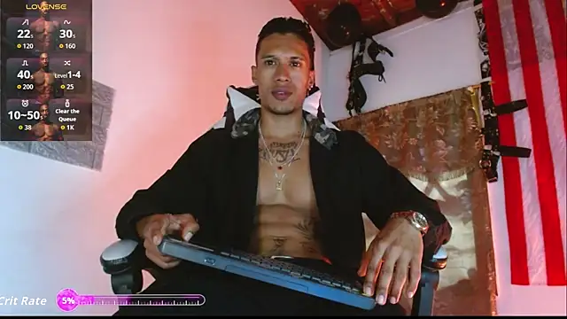 Snapshot of DARK_BLACK_0 chatting on July 10, 2026, 2:27 am DARK BLACK 0 online show from July 10, 2026, 2:27 am