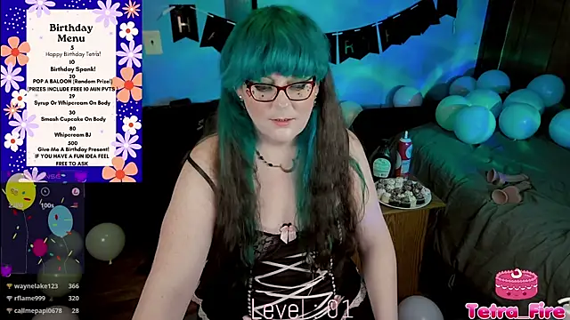 Snapshot of Tetra_Fire chatting on June 9, 2026, 2:01 am Tetra Fire online show from June 9, 2026, 2:01 am