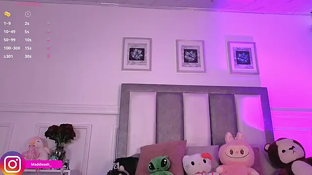 MadieAsh online show from July 8, 2026, 8:57 pm