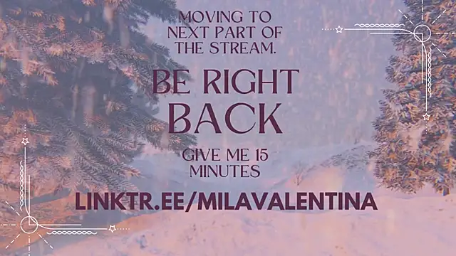 MilaValentina online show from February 1, 2025, 3:30 am