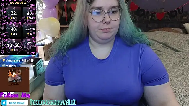 JannetPie online show from February 14, 2025, 10:49 am