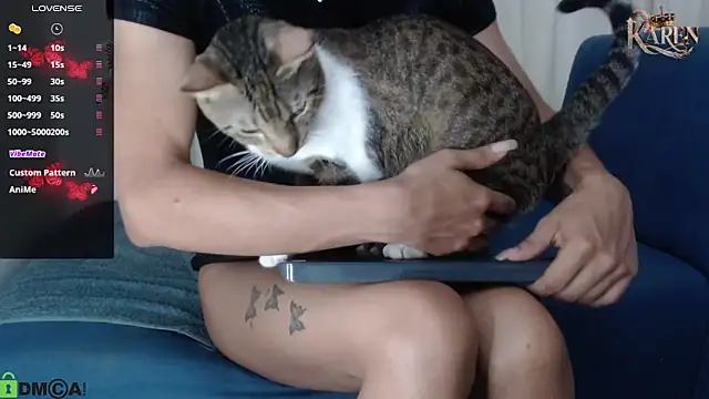 karen sofia  online show from April 18, 2026, 10:41 am