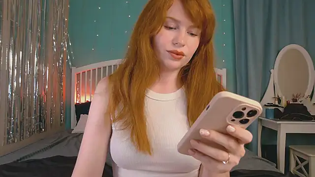 Snapshot of GingerArin chatting on June 20, 2026, 3:37 pm GingerArin online show from June 20, 2026, 3:37 pm