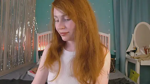 Snapshot of GingerArin chatting on June 21, 2026, 2:41 pm GingerArin online show from June 21, 2026, 2:41 pm