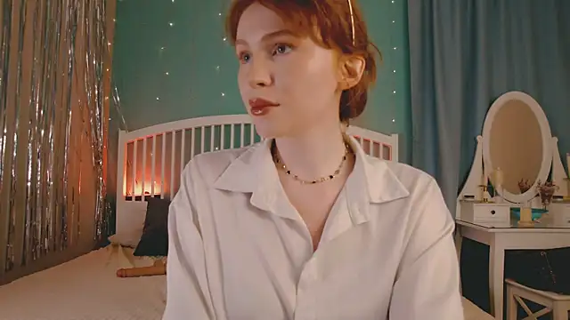 Snapshot of GingerArin chatting on July 11, 2026, 1:25 pm GingerArin online show from July 11, 2026, 1:25 pm