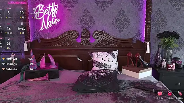 BettyNoir online show from March 4, 2025, 11:29 am