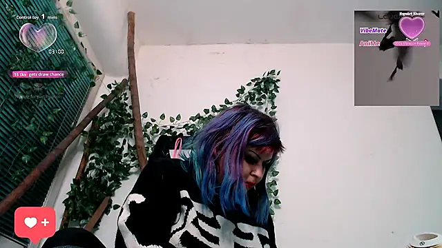 Psychobitch7 online show from October 7, 2025, 8:28 pm