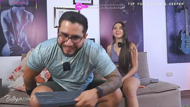 Bellapazzia online show from December 1, 2025, 4:45 pm