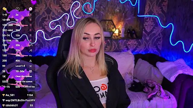 GraceCandy online show from February 6, 2025, 3:37 am