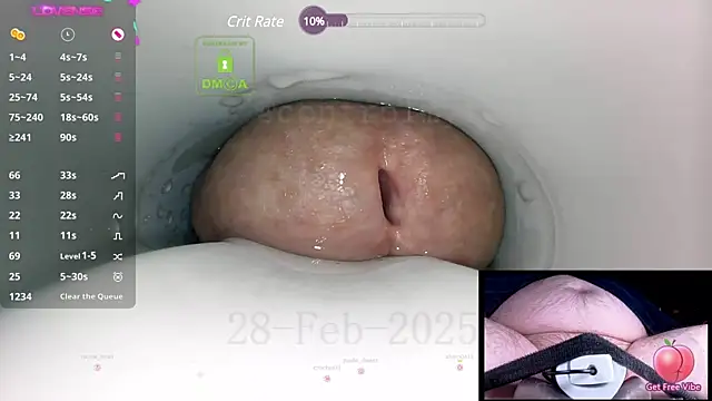 Snapshot of controlmytoys chatting on February 28, 2025, 7:25 pm controlmytoys online show from February 28, 2025, 7:25 pm