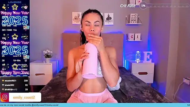 EmilyCoast-1 online show from January 22, 2025, 6:10 pm