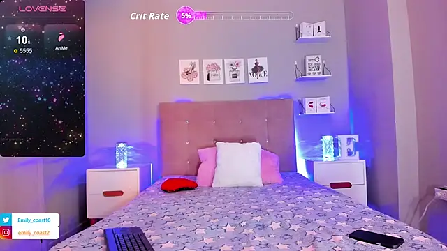 EmilyCoast-1 online show from February 20, 2026, 7:47 pm