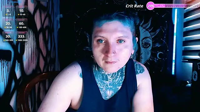 Marieblueeyes online show from April 14, 2026, 9:21 pm