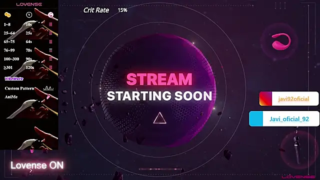 Javi 92 online show from January 6, 2025, 10:37 pm