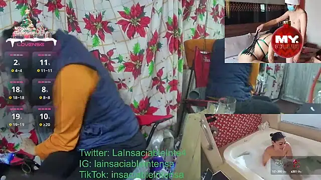 Snapshot of LaInsaciableIntensa chatting on January 8, 2025, 1:41 pm LaInsaciableIntensa online show from January 8, 2025, 1:41 pm