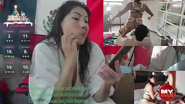 Snapshot of LaInsaciableIntensa chatting on January 16, 2025, 2:51 pm LaInsaciableIntensa online show from January 16, 2025, 2:51 pm