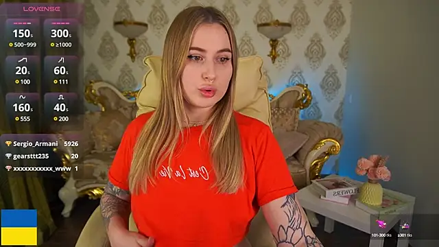 Snapshot of ArolinaNight chatting on February 1, 2025, 1:02 am ArolinaNight online show from February 1, 2025, 1:02 am