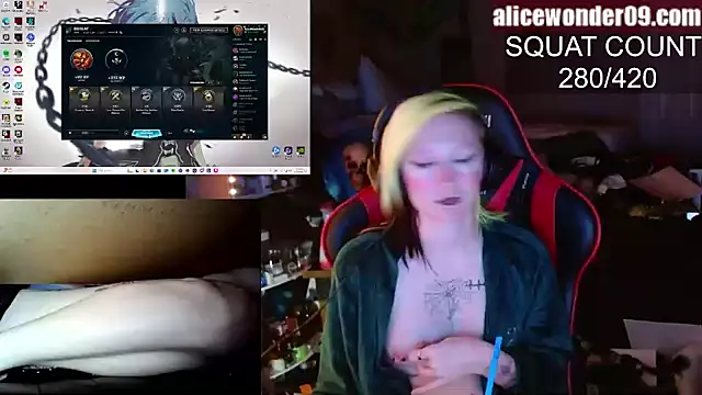 Snapshot of alicewonder09 chatting on January 19, 2025, 8:18 am alicewonder09 online show from January 19, 2025, 8:18 am