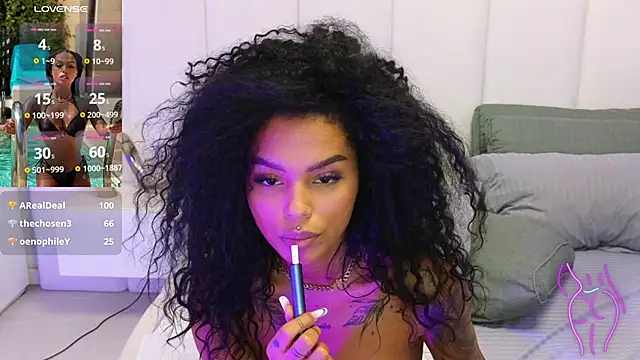 Snapshot of KimiBrown chatting on February 6, 2025, 10:37 am KimiBrown online show from February 6, 2025, 10:37 am