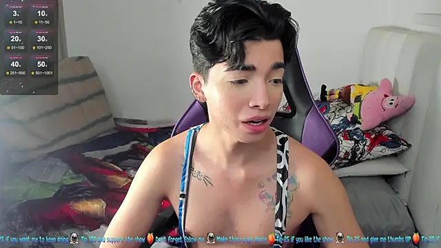 santy7v7 online show from March 1, 2025, 1:40 pm