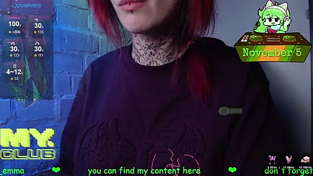 Snapshot of Witch_Emma chatting on November 5, 2025, 7:58 pm Witch Emma online show from November 5, 2025, 7:58 pm