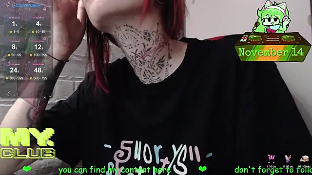 Snapshot of Witch_Emma chatting on November 14, 2025, 10:14 am Witch Emma online show from November 14, 2025, 10:14 am