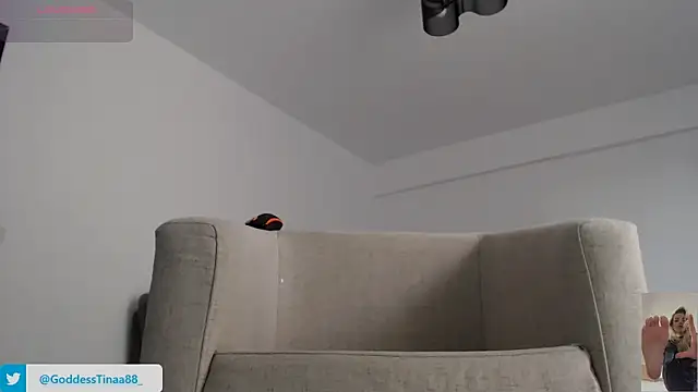 Goddess Tina online show from April 28, 2026, 2:33 pm