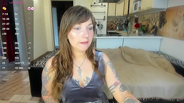 Snapshot of StacyTigerr chatting on July 20, 2026, 11:45 am StacyTigerr online show from July 20, 2026, 11:45 am