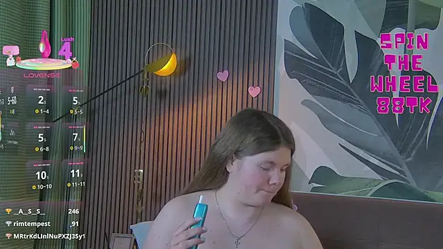 RubyValen online show from March 22, 2025, 1:11 am