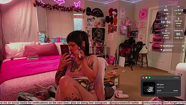 MissRomero online show from September 11, 2025, 1:49 am