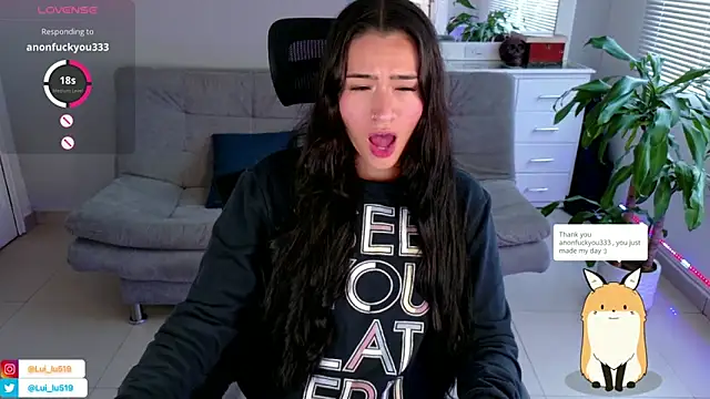 ImLui lu online show from February 17, 2025, 9:19 pm