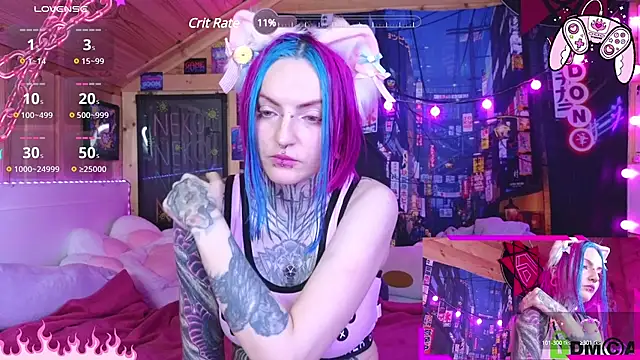 NekoCyber online show from January 30, 2025, 8:22 am