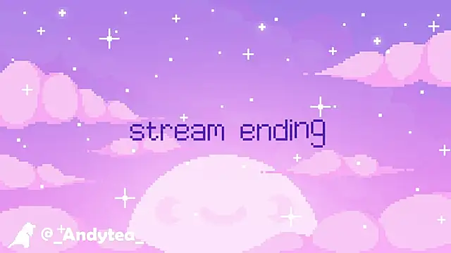 Andytea6 online show from February 16, 2025, 12:10 pm